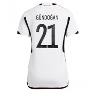 Echipament fotbal Germania Ilkay Gundogan #21 Tricou Acasa Mondial 2022 pentru femei maneca scurta